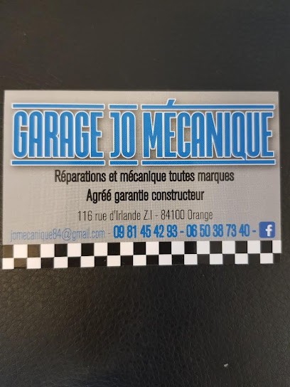 Garage Jo Mécanique, Garage Automobile à Orange