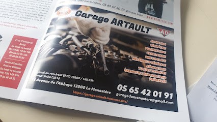 Garage ARTAULT, Garage Automobile au Monastère