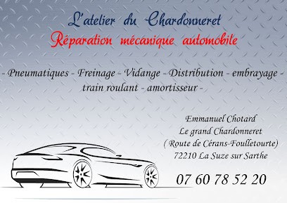 L'atelier Du Chardonneret, Garage Automobile à La Suze-sur-Sarthe