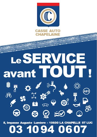 Casse Auto Chapelaine, Garage Automobile à La Chapelle-Saint-Luc