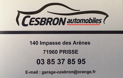 Cesbron Automobiles, Garage Automobile à Prissé