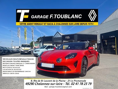 AGENT RENAULT/DACIA - GARAGE F.TOUBLANC, Garage Automobile à Chalonnes-sur-Loire