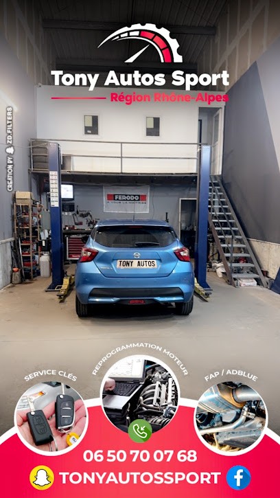 TONY AUTOS SPORT Mécanique et reprogrammation moteur, Garage Automobile à Saint-Romain-en-Gal