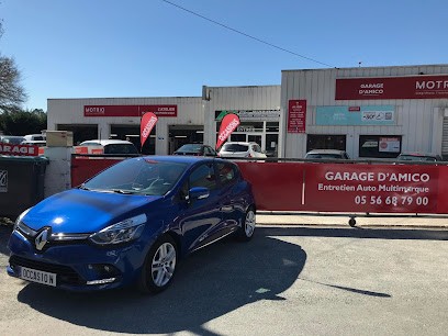 Garage d'Amico - Motrio, Garage Automobile à Cabanac-et-Villagrains