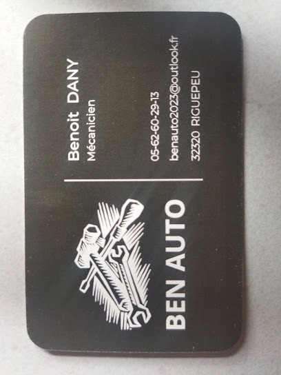 BEN AUTO, Garage Automobile à Riguepeu