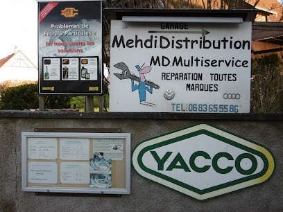 Mehdi Distribution SARL, Garage Automobile à Sermersheim