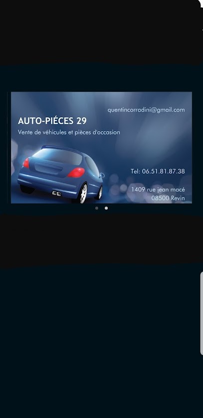 Auto-pièce 29, Garage Automobile à Revin