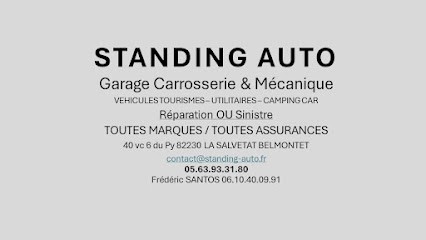 STANDING AUTO, Garage Automobile à La Salvetat-Belmontet