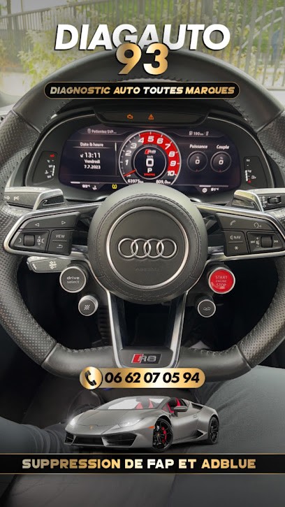 Diagauto93 Solution Fap (Filtres à Particules) Adblue Urea Reprog Moteur Puissance Stage1, Garage Automobile à Aulnay-sous-Bois