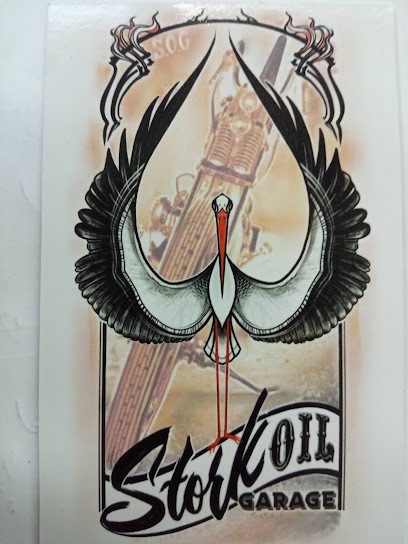 Stork Oil Garage, Garage Automobile à Obenheim