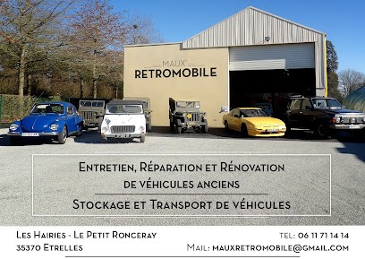 MAUX'RETROMOBILE, Garage Automobile à Étrelles
