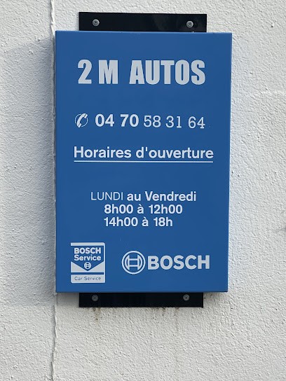 Garage 2M Autos - Bosch Car Service, Garage Automobile à Chantelle