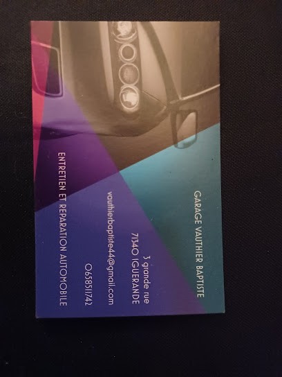 Garage Vauthier Baptiste, Garage Automobile à Iguerande