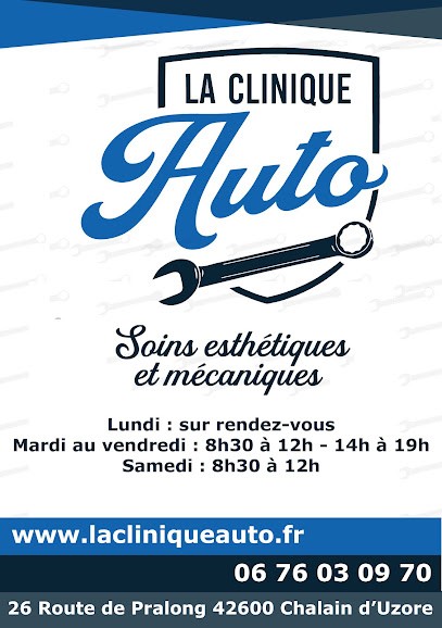 La Clinique Auto, Garage Automobile à Chalain-d'Uzore
