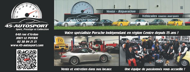 45-AUTOSPORT, Garage Automobile à Jouy-le-Potier