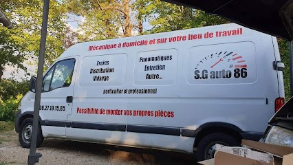 Mécanique à domicile SG auto 86, Garage Automobile à Chouppes