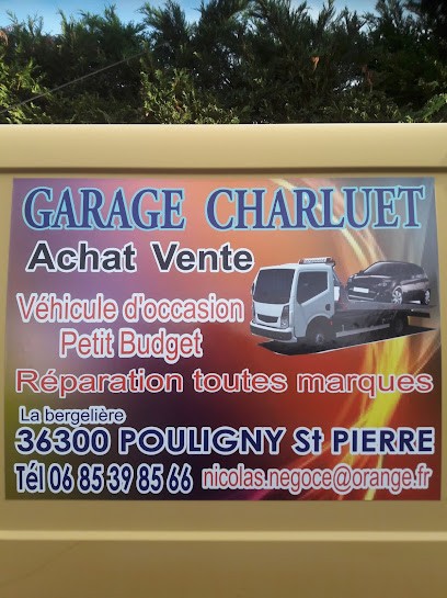Charluet Nicolas, Garage Automobile à Pouligny-Saint-Pierre