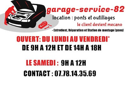 Garage Service 82, Garage Automobile à Moissac