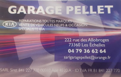 GARAGE PELLET, Garage Automobile aux Échelles