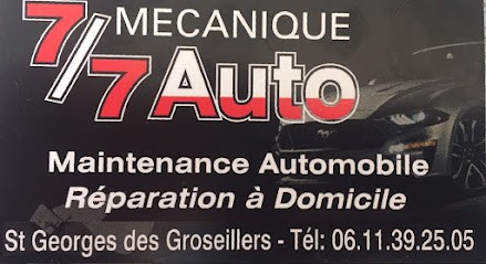 Mécanicien 7/7 Auto à Flers, Garage Automobile à Saint-Georges-des-Groseillers