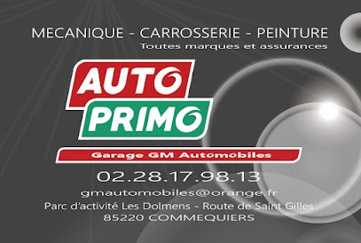 GM Automobiles, Garage Automobile à Commequiers