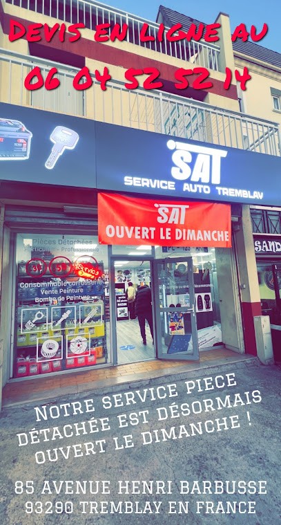 SERVICE AUTO TREMBLAY, Garage Automobile à Tremblay-en-France