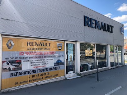 Renault Europ'Garage, Garage Automobile à Villejuif