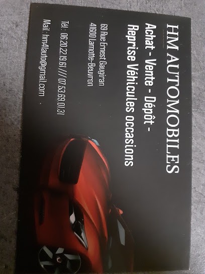 HM Automobiles, Garage Automobile à Nouan-le-Fuzelier