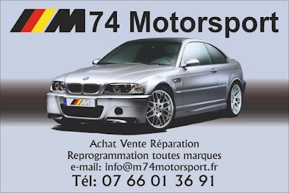 ///M74 Motorsport, Garage Automobile à Passy