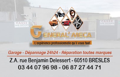Garage Général Méca, Garage Automobile à Bresles