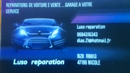 Luso reparation, Garage Automobile à Nicole