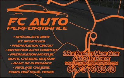 FC Auto Performance, Garage Automobile au Cendre