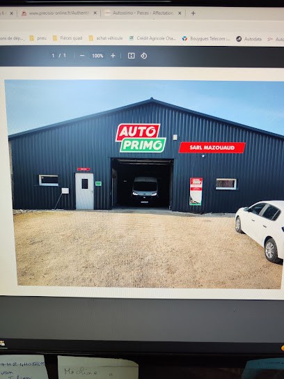 SARL MAZOUAUD / AUTOPRIMO, Garage Automobile à Condat-sur-Trincou