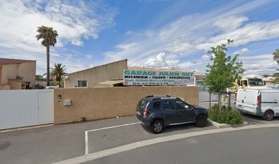 Julien Guy, Garage Automobile à Montady