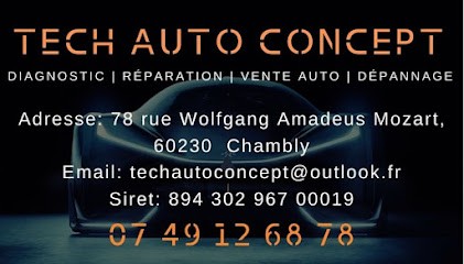 Tech Auto Concept, Garage Automobile à Chambly