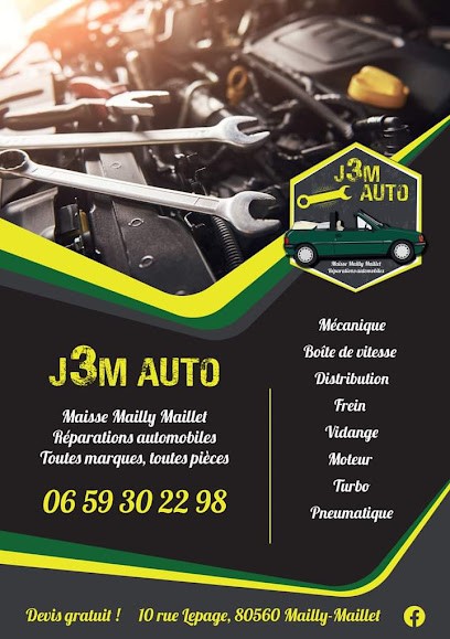 J3M Auto, Garage Automobile à Mailly-Maillet