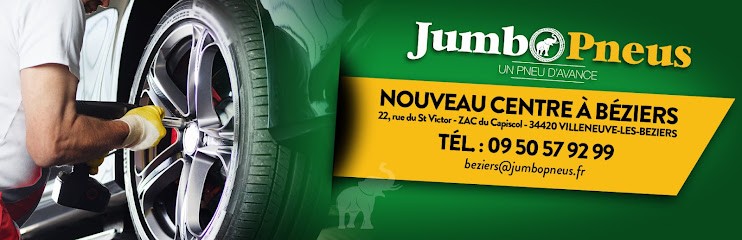 JUMBO PNEUS BEZIERS, Garage Automobile à Villeneuve-lès-Béziers