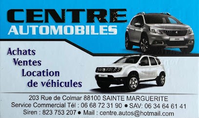 Centre Automobiles, Garage Automobile à Sainte-Marguerite