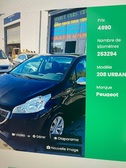 Select cars trucks, Garage Automobile à Pertuis